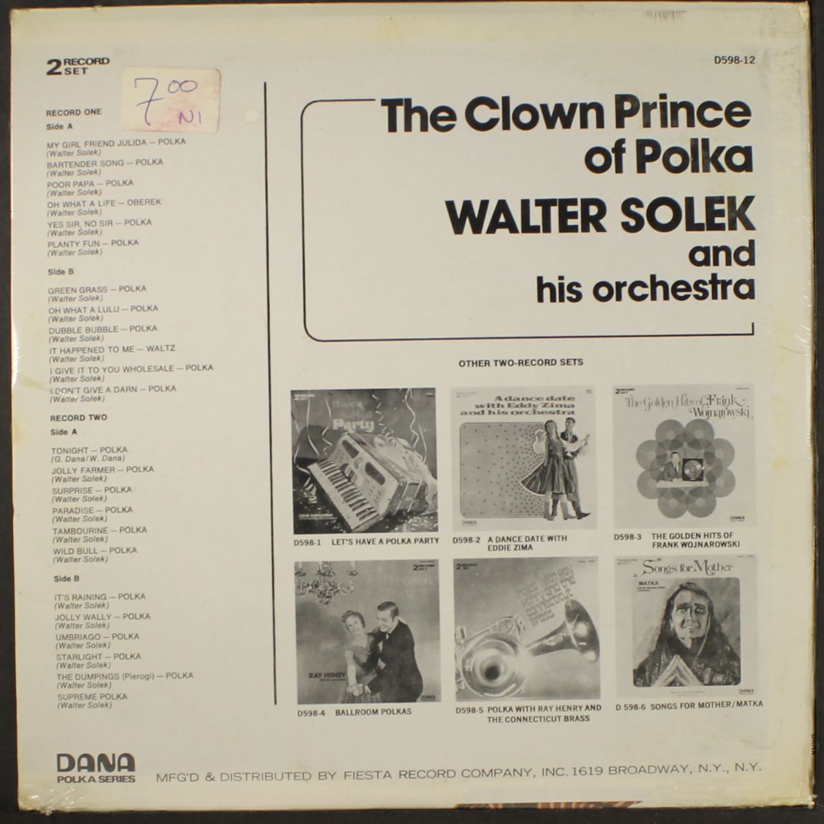 the clown prince of polka by WALTER SOLEK