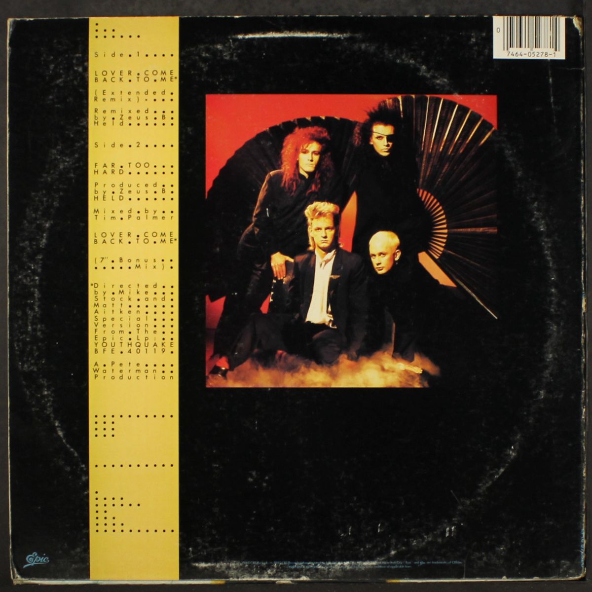 lover come back to me by DEAD OR ALIVE