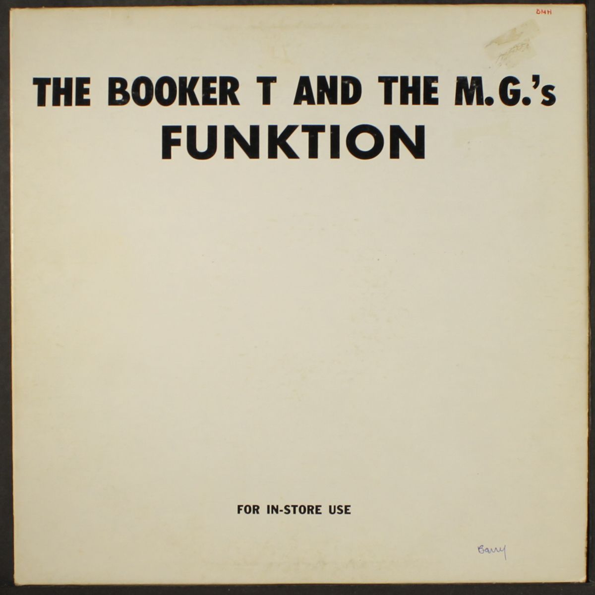 funktion by BOOKER T & THE MG'S