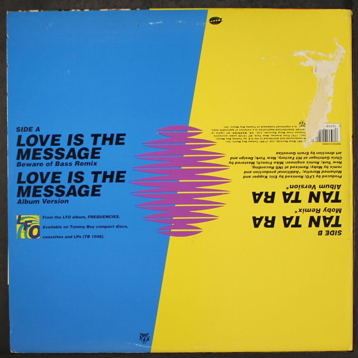 love is the message / tan ta ra by LFO