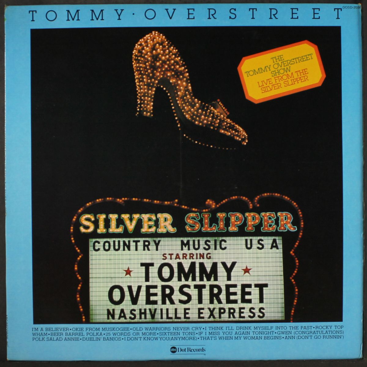live from the silver slipper by TOMMY OVERSTREET