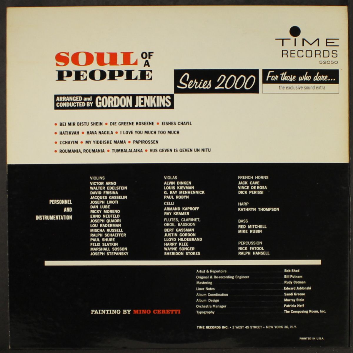 soul of a people by GORDON JENKINS