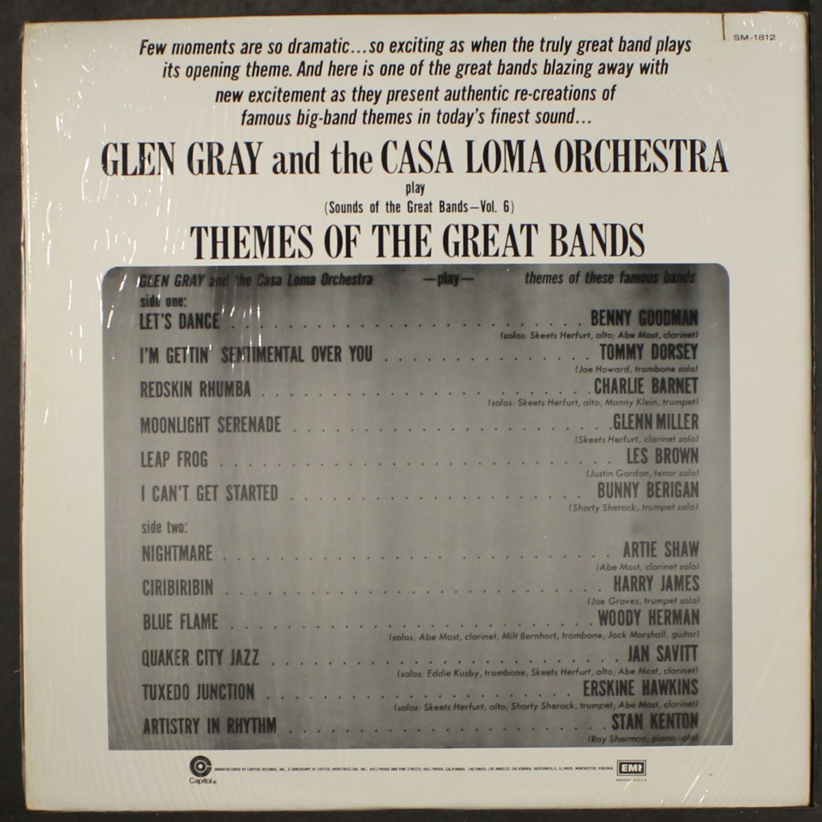 themes of the great bands, vol. 6 by GLEN GRAY