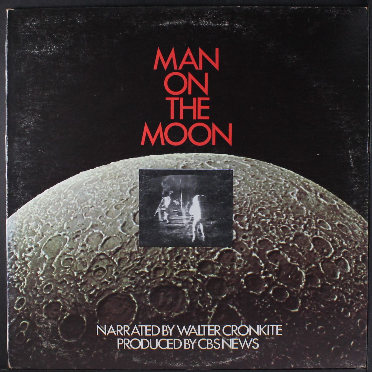 man on the moon by WALTER CRONKITE