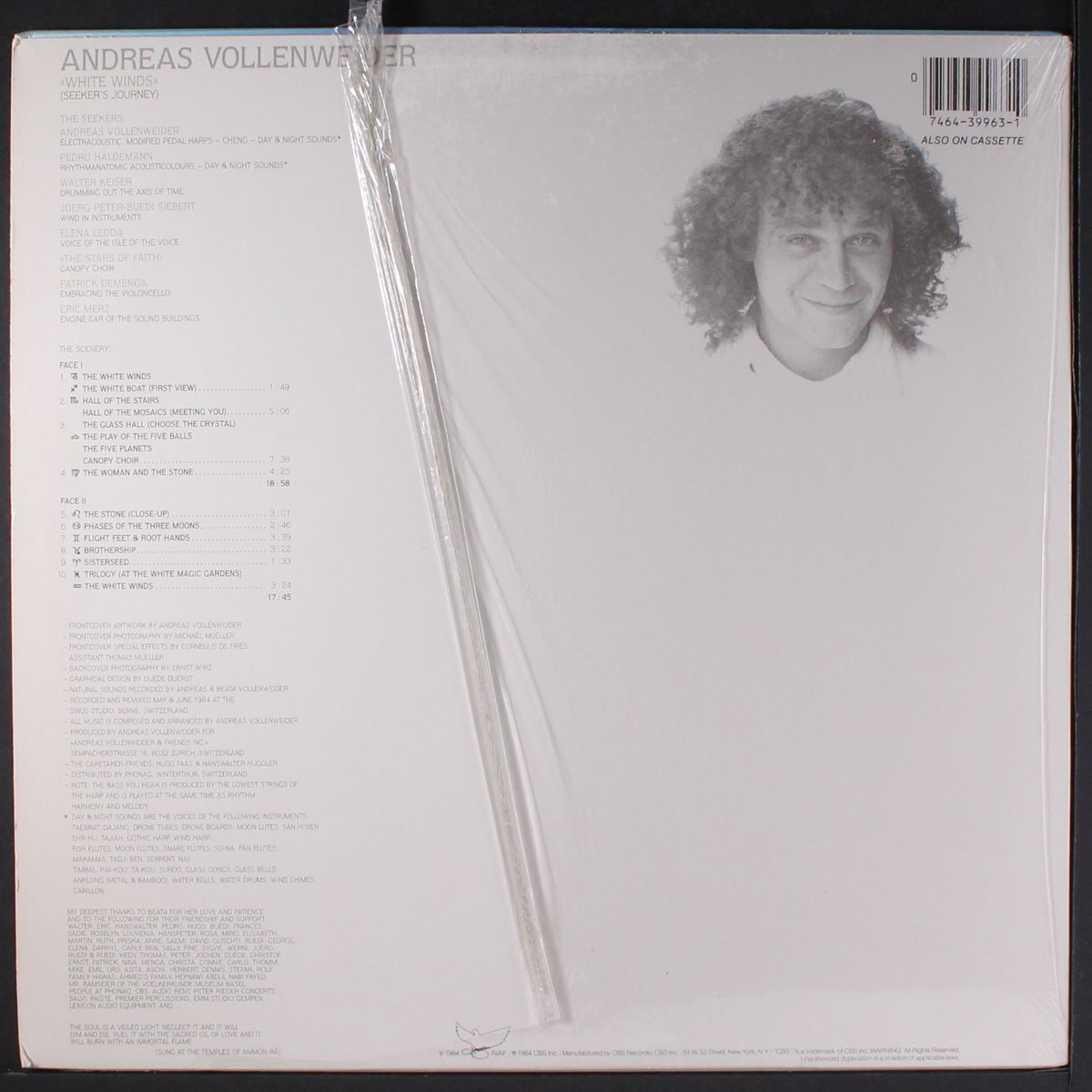 white winds by ANDREAS VOLLENWEIDER