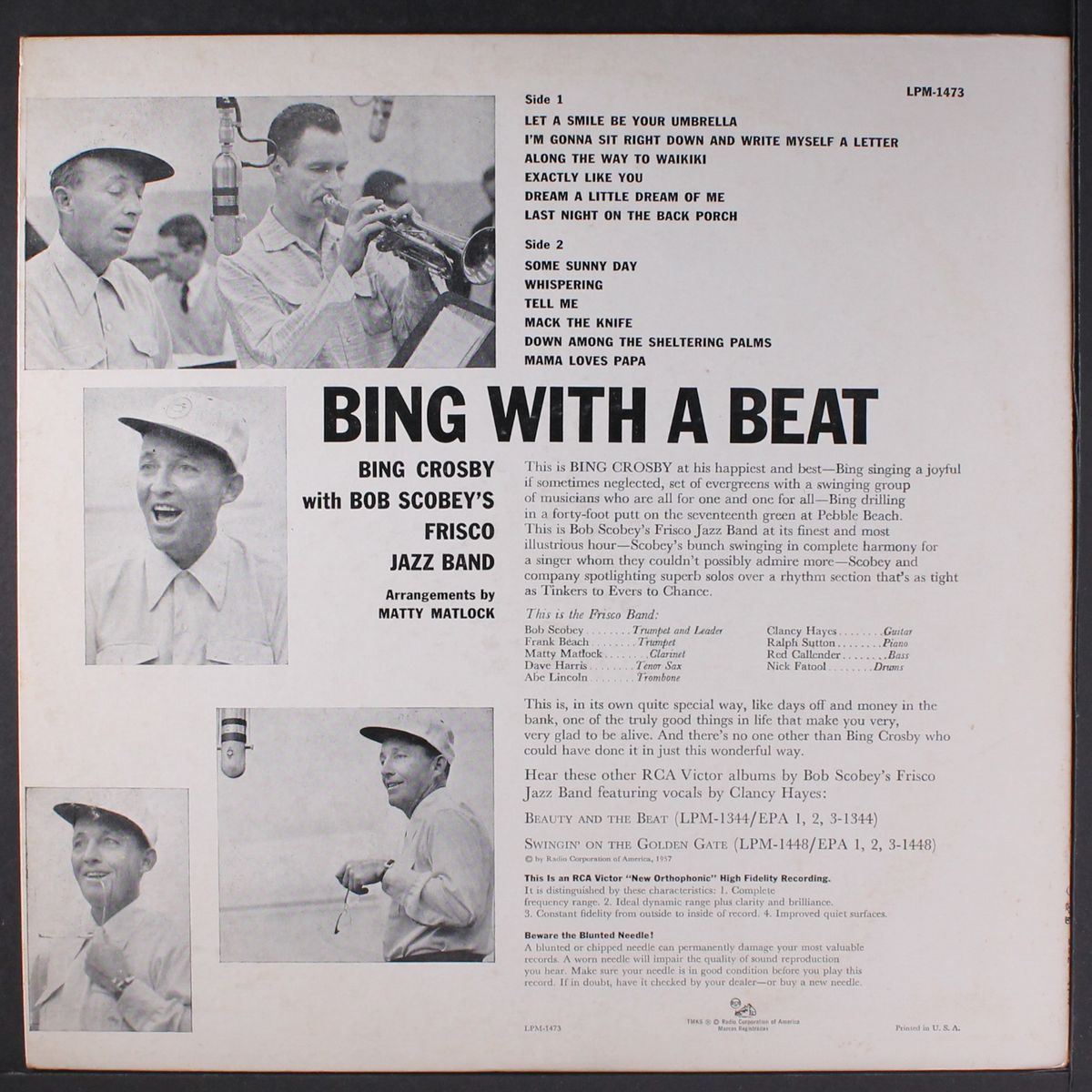bing with a beat by BING CROSBY