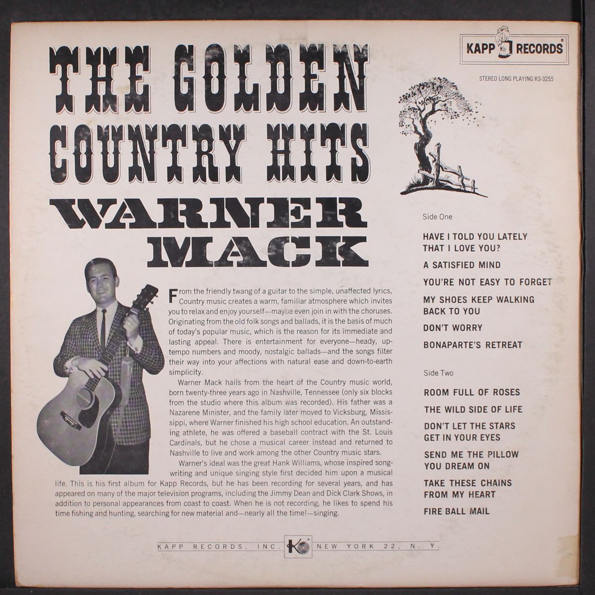 golden country hits by WARNER MACK