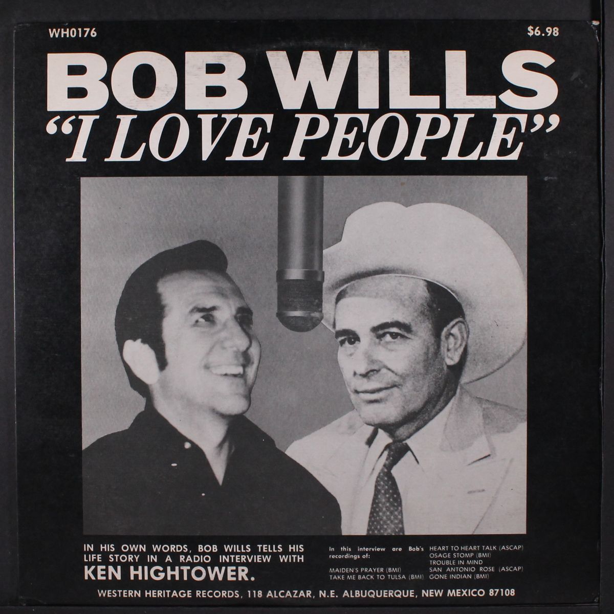i love people by BOB WILLS