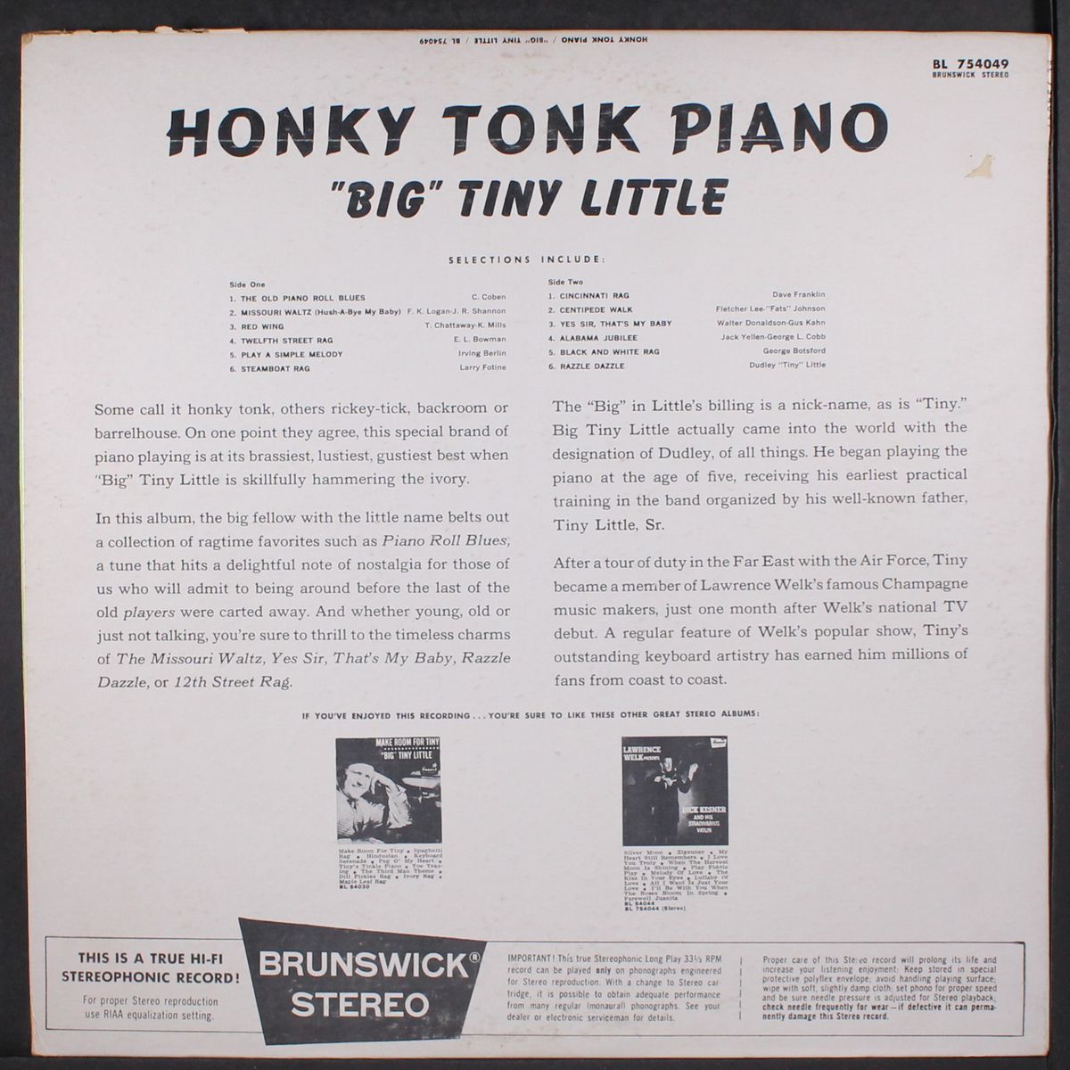 honky tonk piano by BIG TINY LITTLE