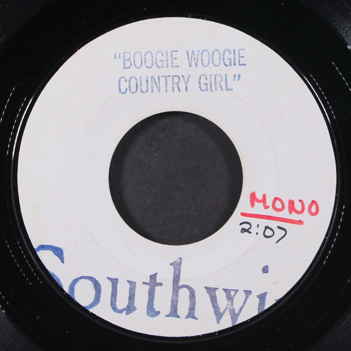 boogie woogie country girl / mono by SOUTHWIND