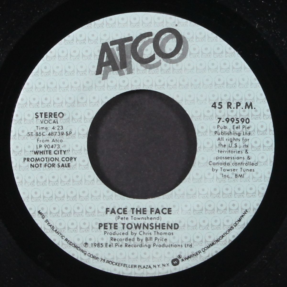 face the face by PETE TOWNSHEND