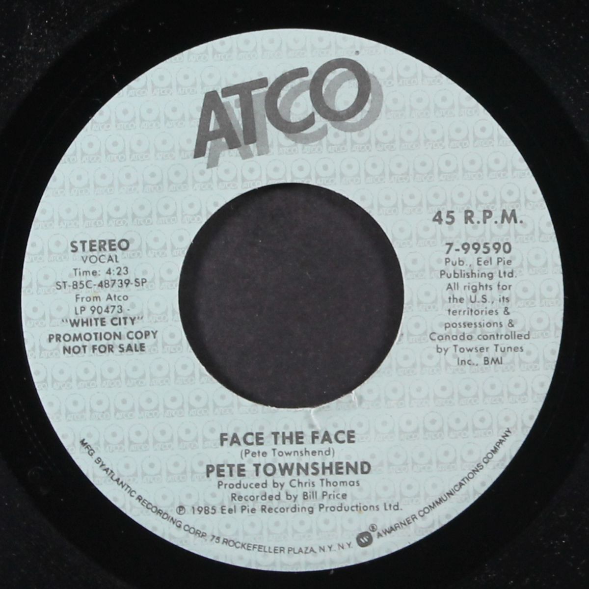 face the face by PETE TOWNSHEND