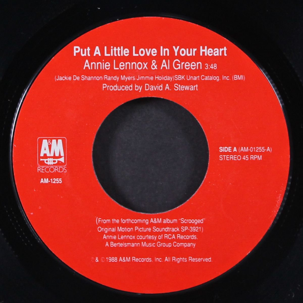 put a little love in your heart / a great big piece of love by ANNIE LENNOX & AL GREEN