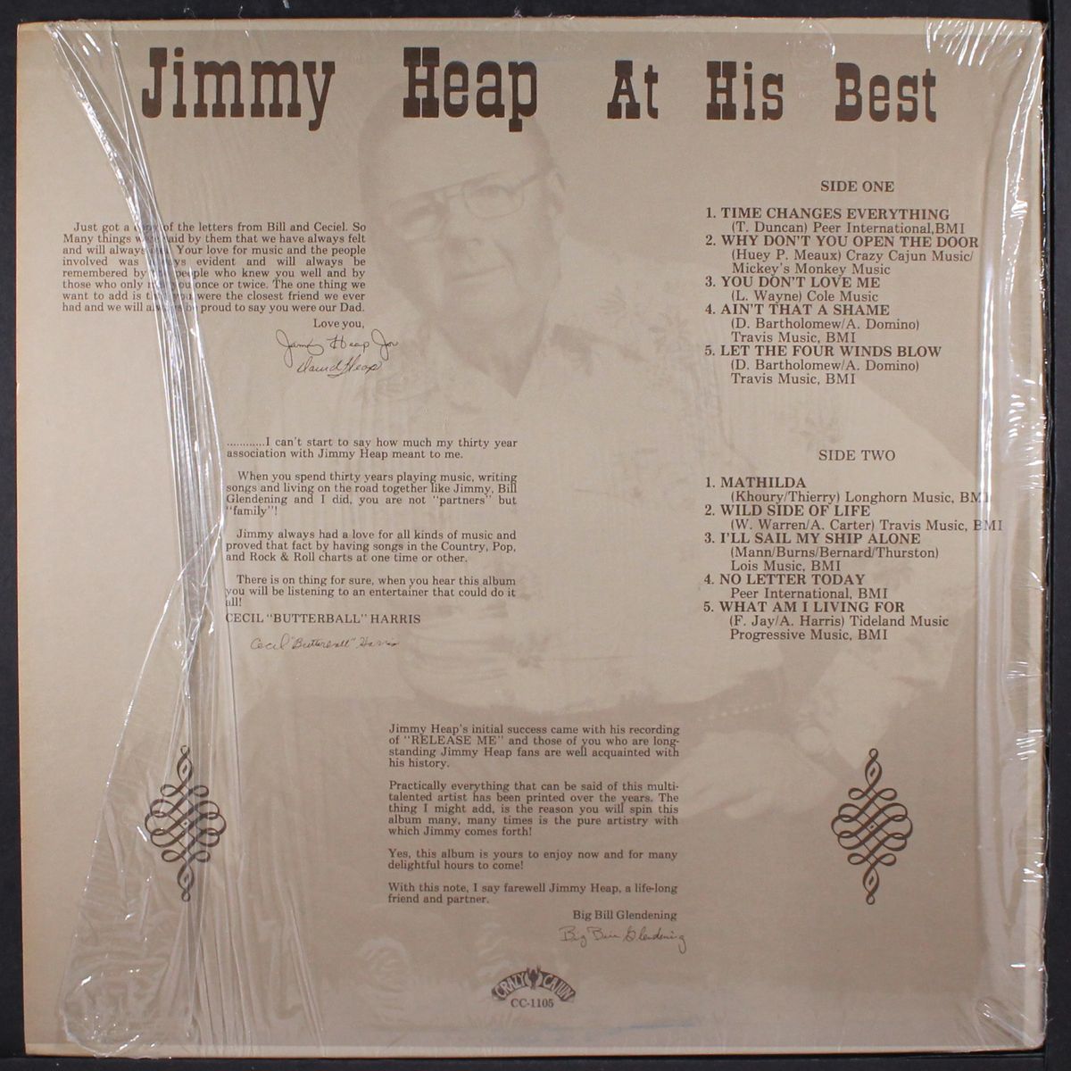 at his best by JIMMY HEAP
