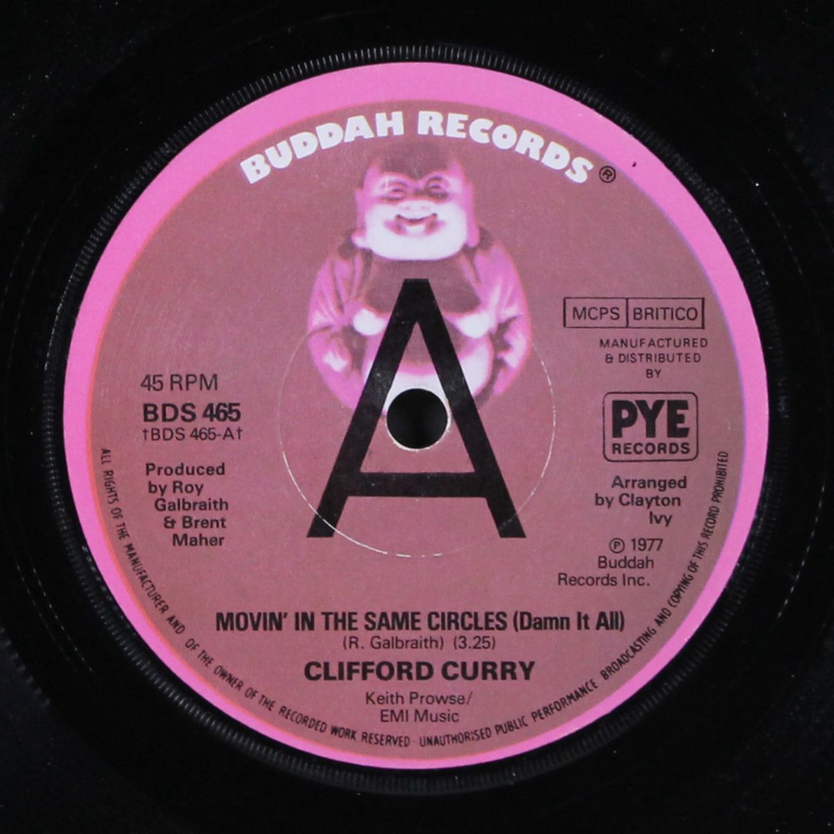 movin' in the same circles / lonliness by CLIFFORD CURRY