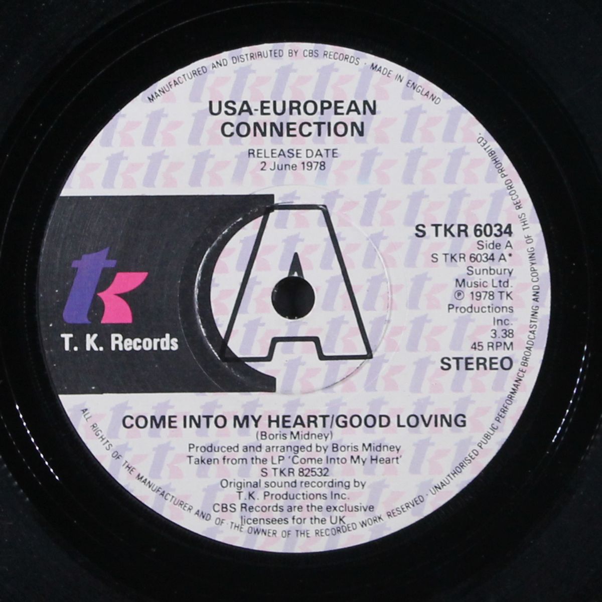 come into my heart / love's coming/baby love by USA EUROPEAN CONNECTION