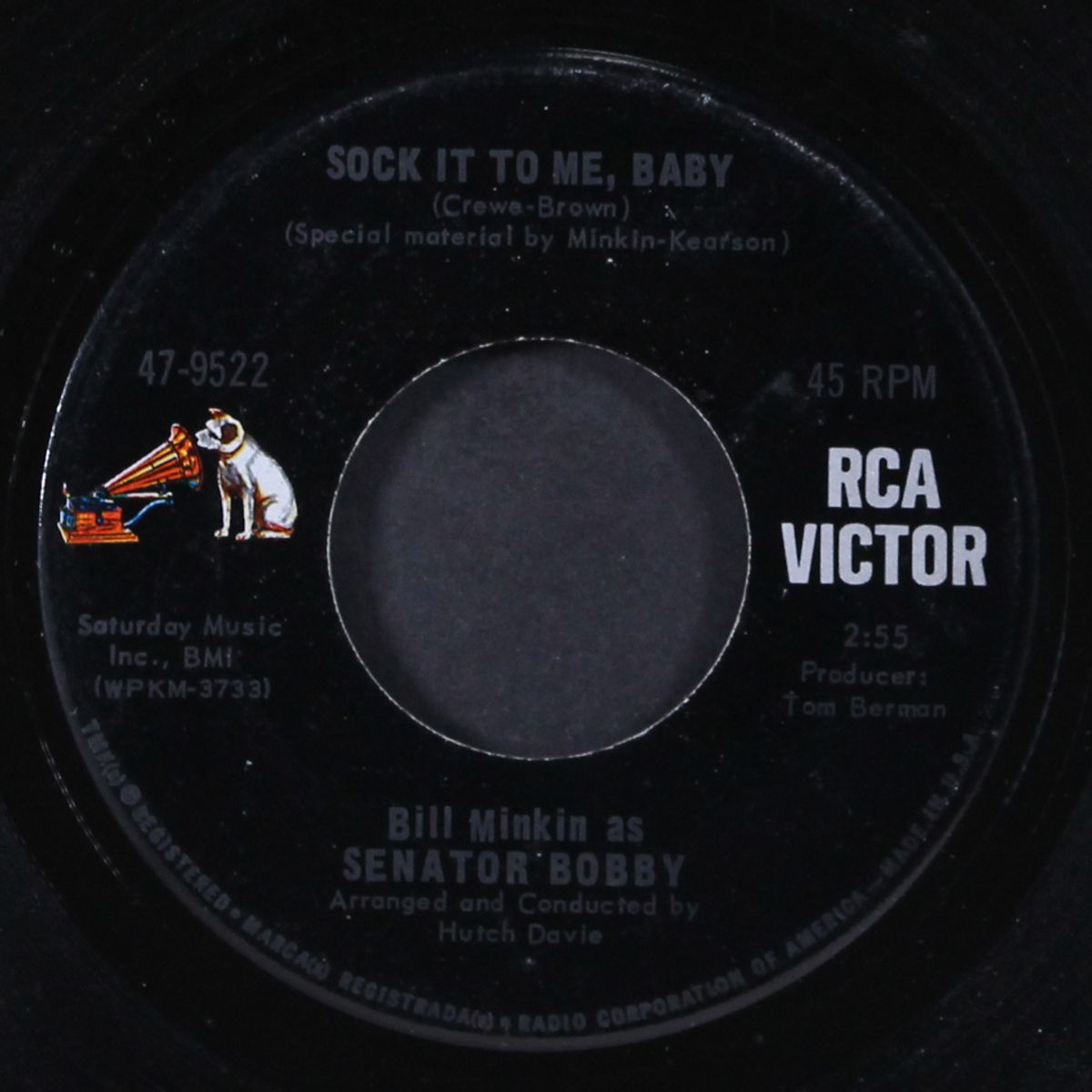 sock it to me, baby / sock it to me bobby by SENATOR BOBBY