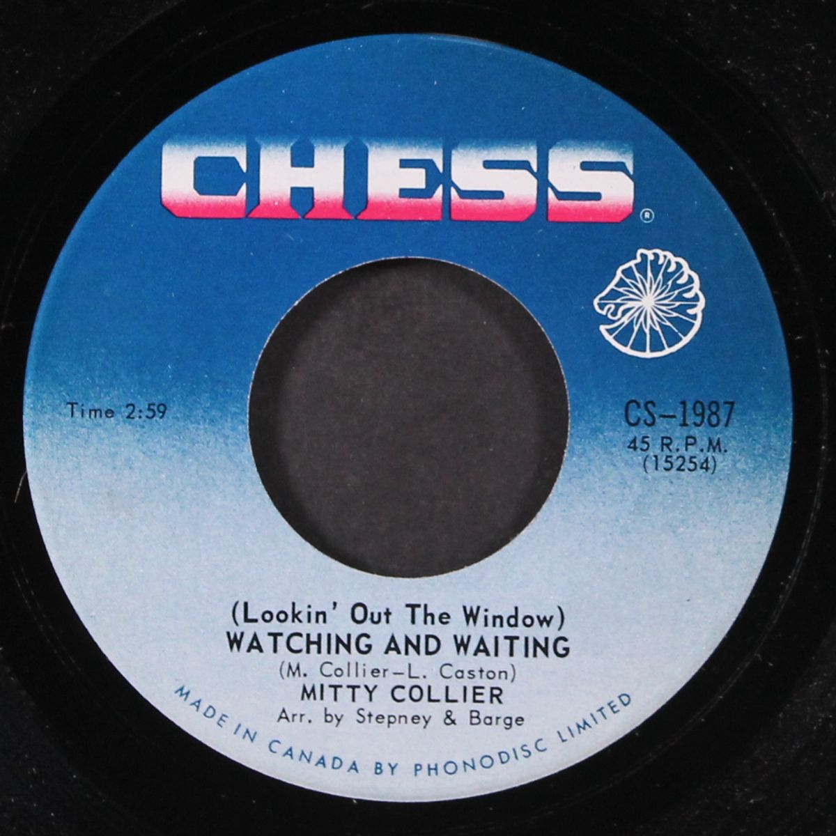 like only yesterday / watching and waiting by MITTY COLLIER