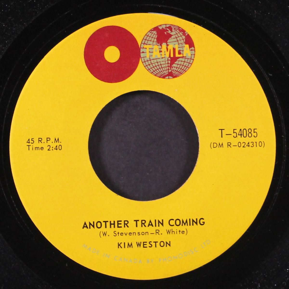 just loving you / another train coming by KIM WESTON