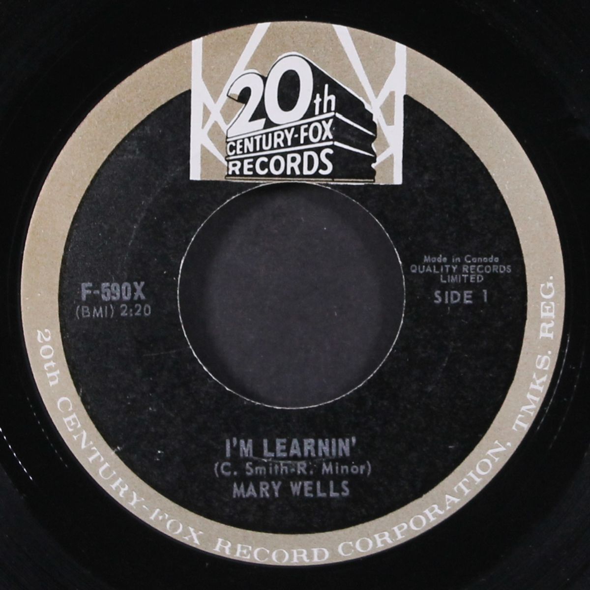 he'a a lover / i'm learnin' by MARY WELLS