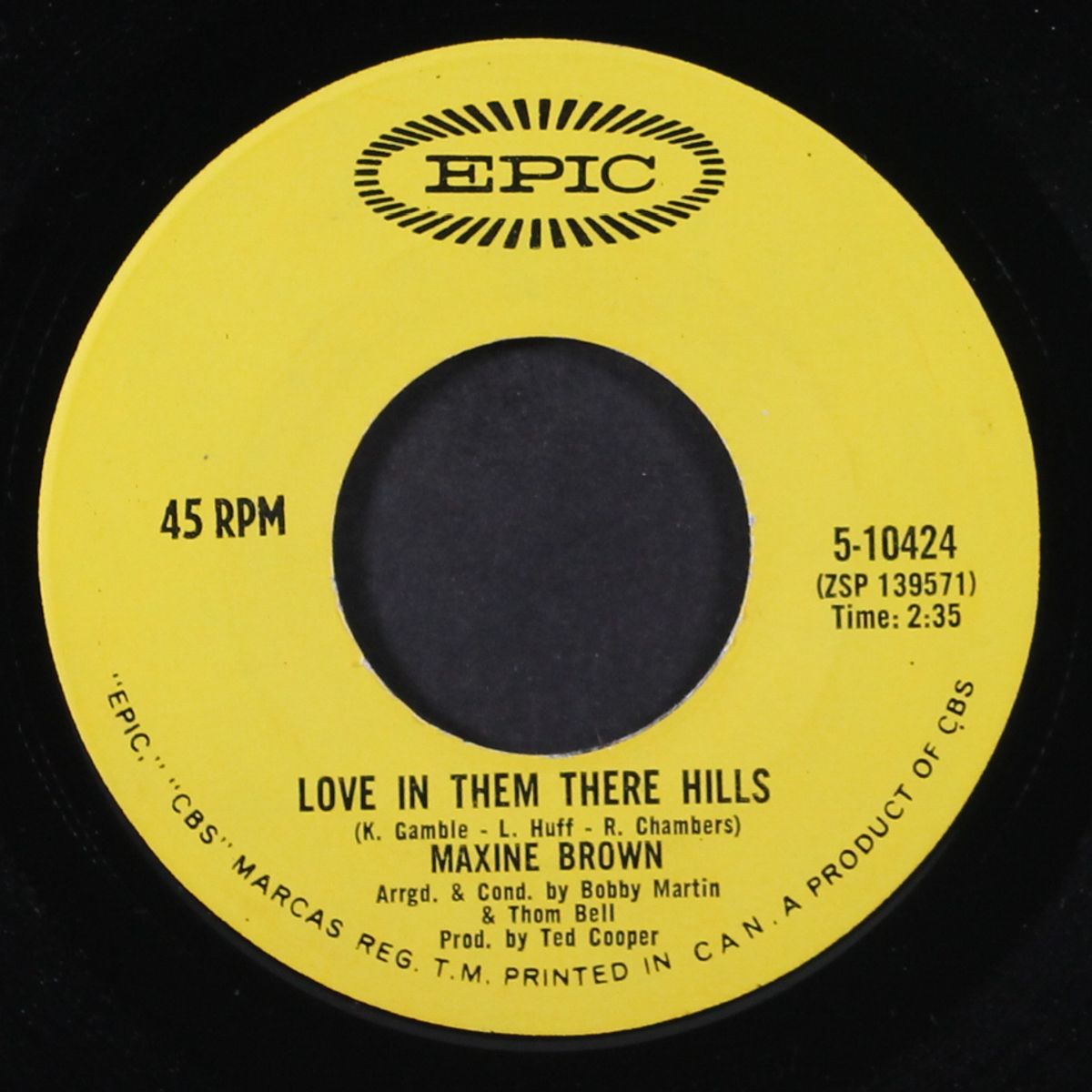 love in them there hills / from loving you by MAXINE BROWN