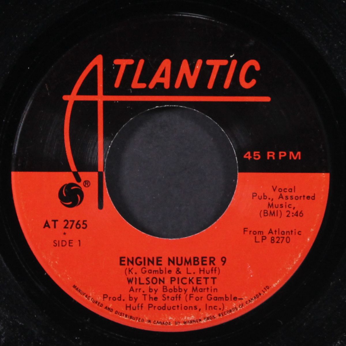 engine number 9 / international playboy by WILSON PICKETT