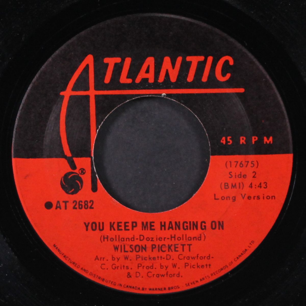 you keep me hanging on / long by WILSON PICKETT