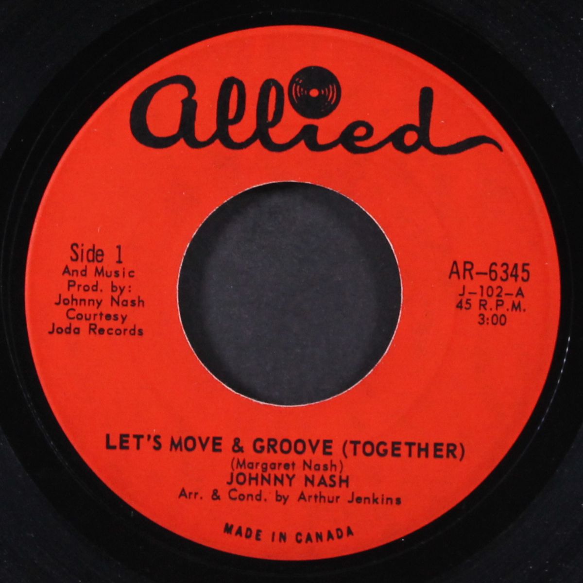 let's move & groove / understanding by JOHNNY NASH