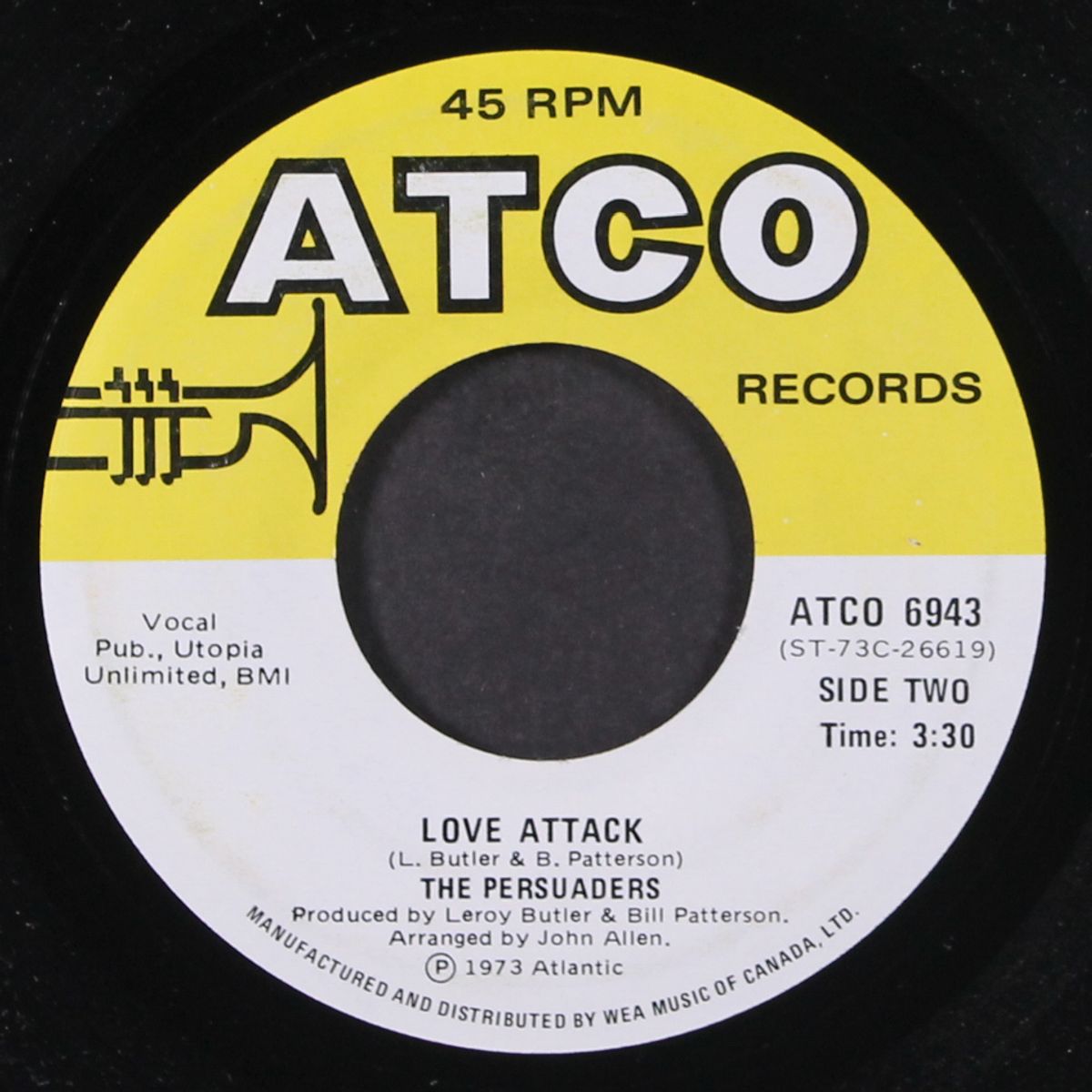 love attack / some guys have all the luck by PERSUADERS