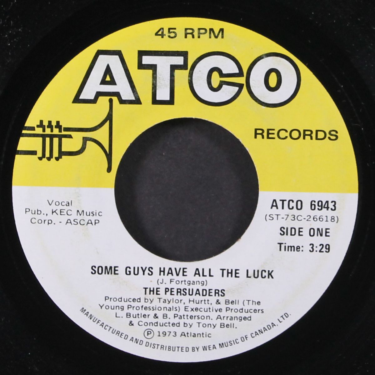love attack / some guys have all the luck by PERSUADERS