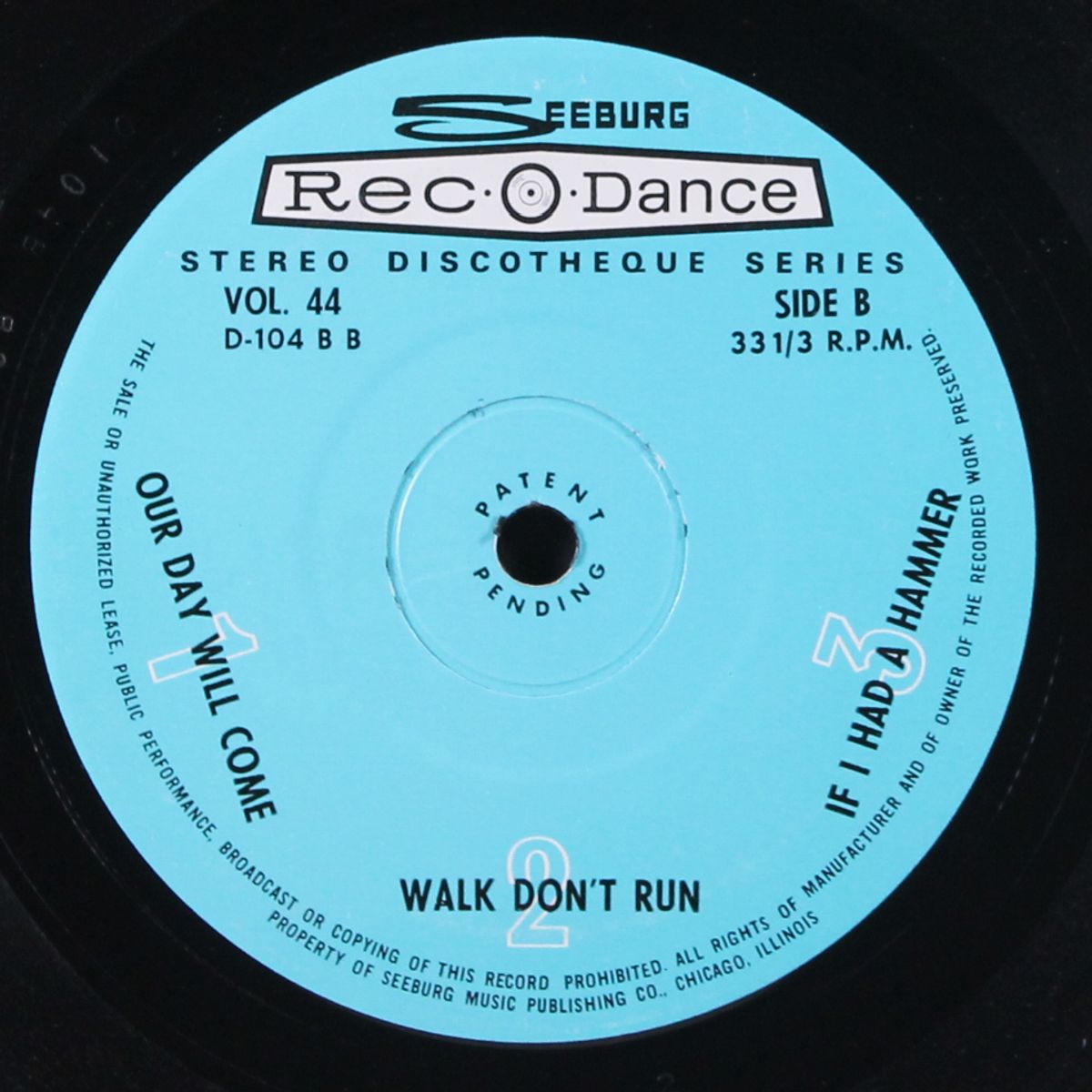 rec-o-dance discotheque series vol. 44 by UNKNOWN ARTIST