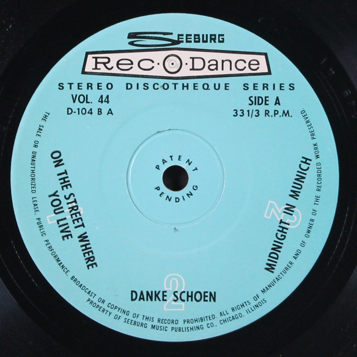 rec-o-dance discotheque series vol. 44 by UNKNOWN ARTIST