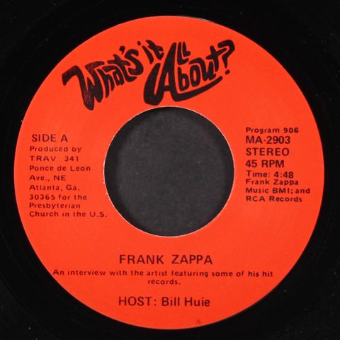 FRANK ZAPPA/DAVID BOWIE