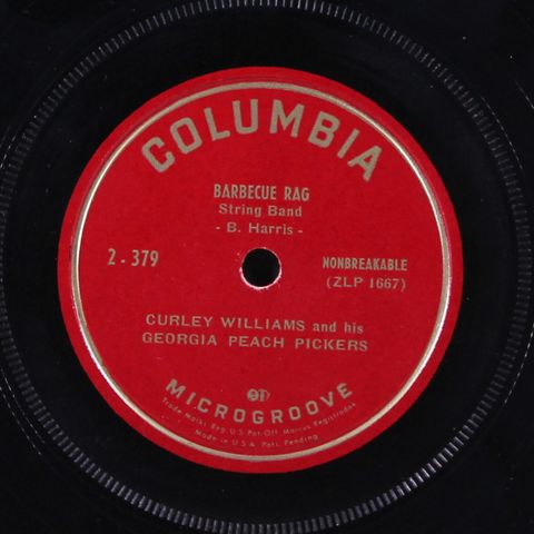 CURLEY WILLIAMS & GEORGIA PEACH PICKERS