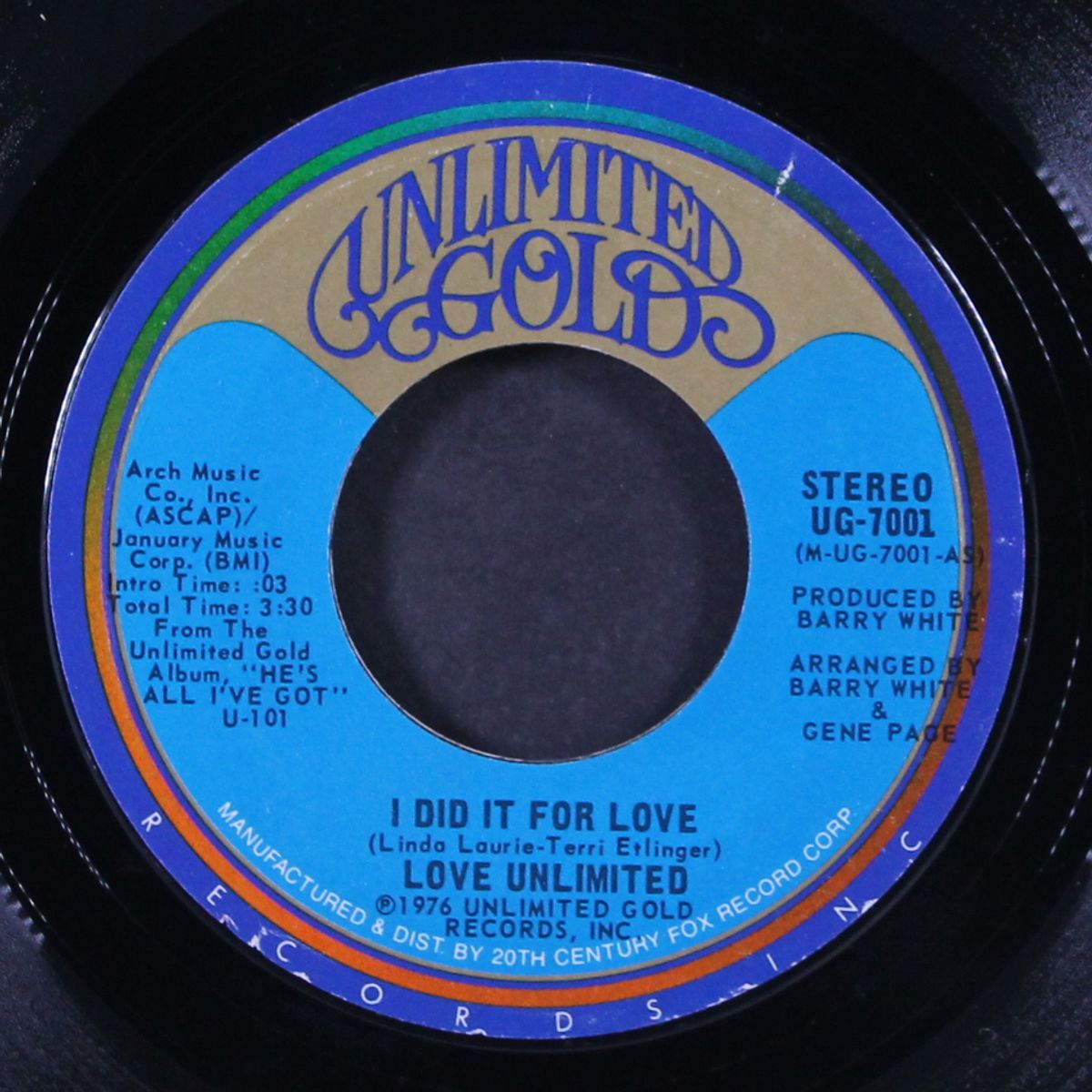 i did it for love / instro by LOVE UNLIMITED