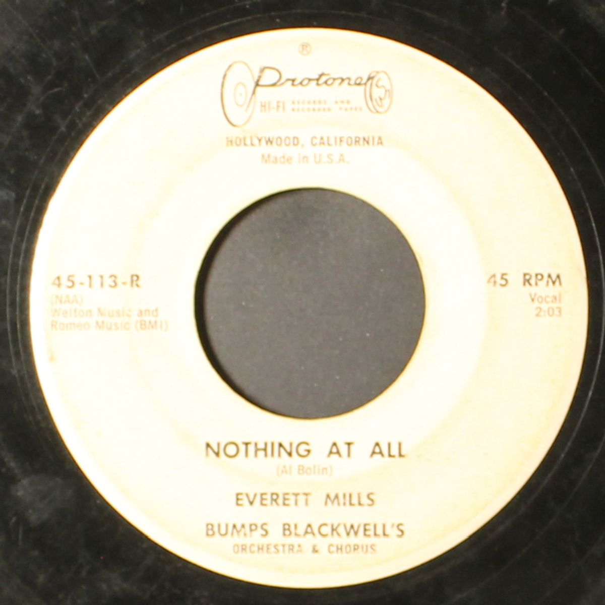 close your eyes / nothing at all by EVERETT MILLS