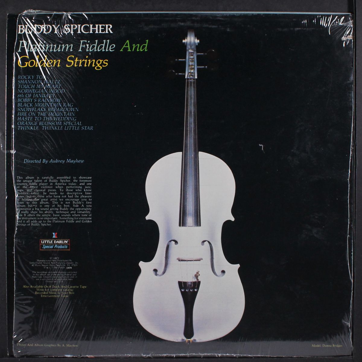 platinum fiddle & golden strings by BUDDY SPICHER