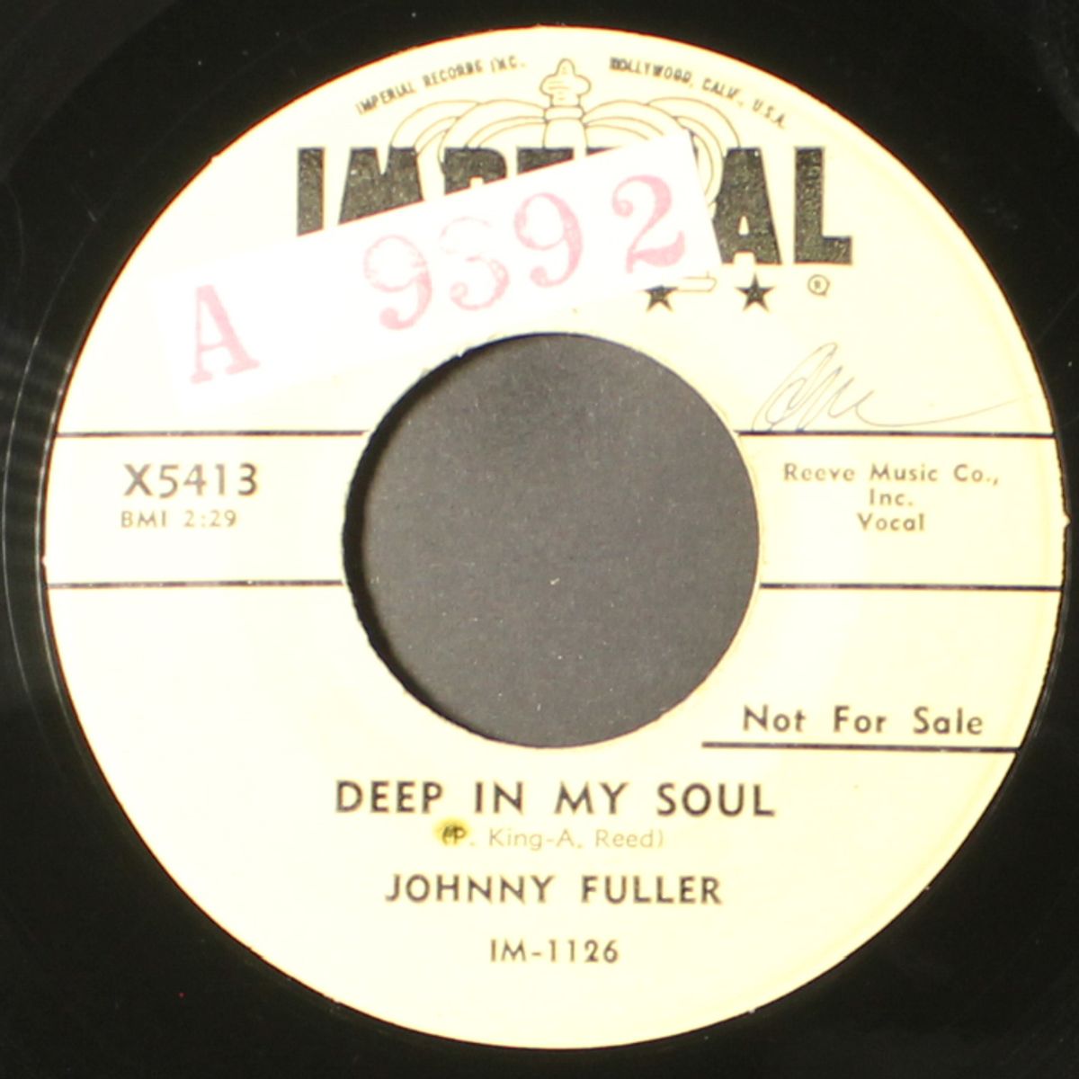 deep in my soul by JOHNNY FULLER