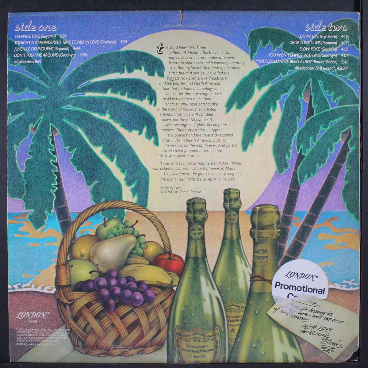 live at the el mocambo by APRIL WINE
