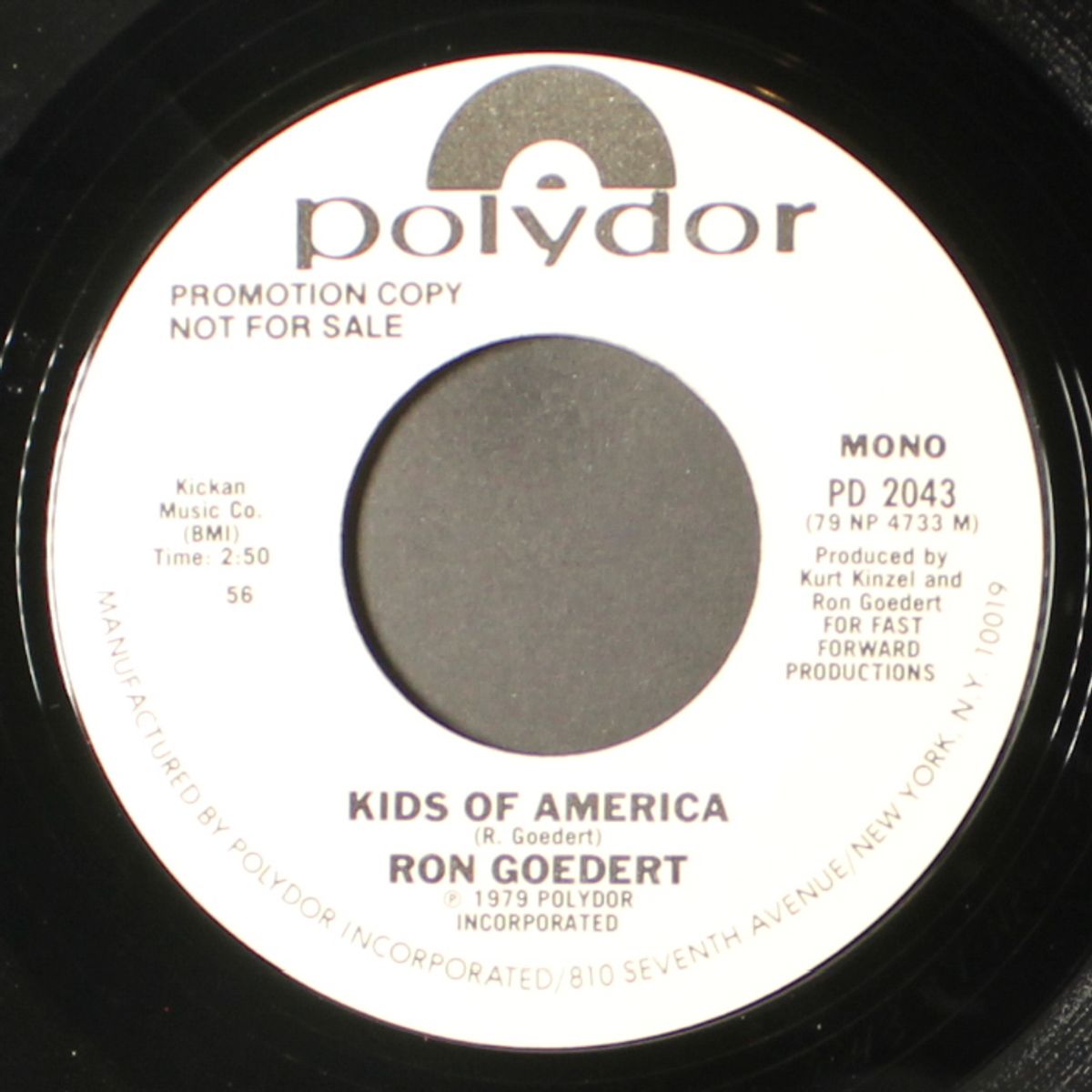 kids of america / mono by RON GOEDERT