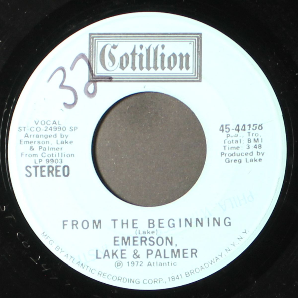 from the beginning / mono by EMERSON LAKE & PALMER