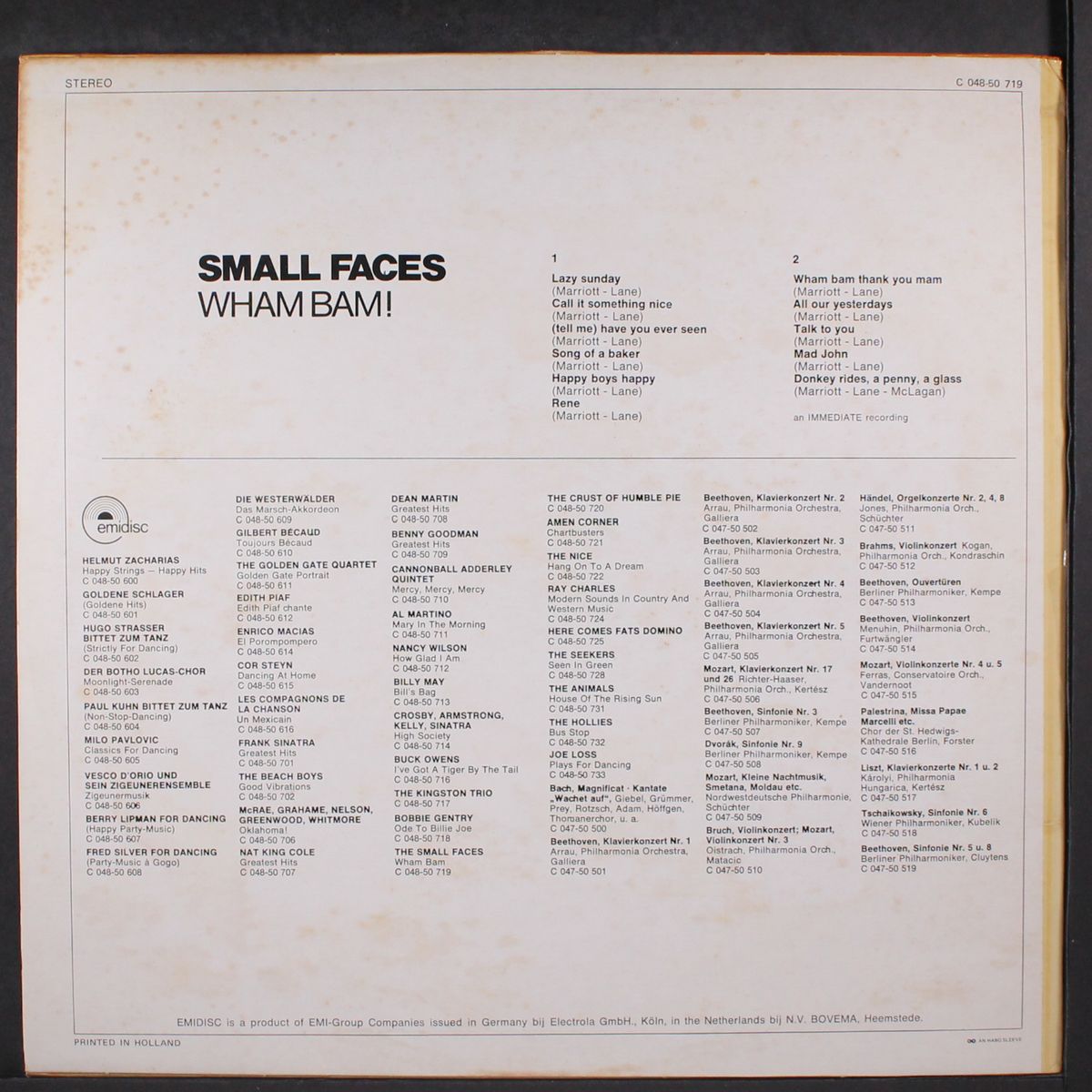 wham bam! by SMALL FACES