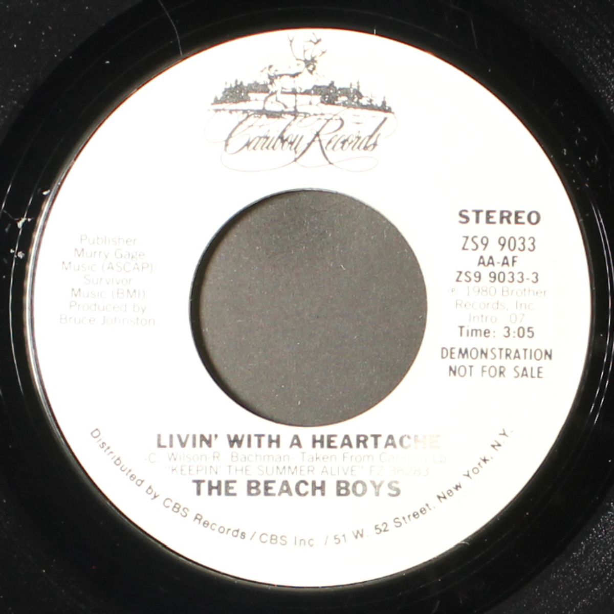 livin' with a heartache / same by BEACH BOYS