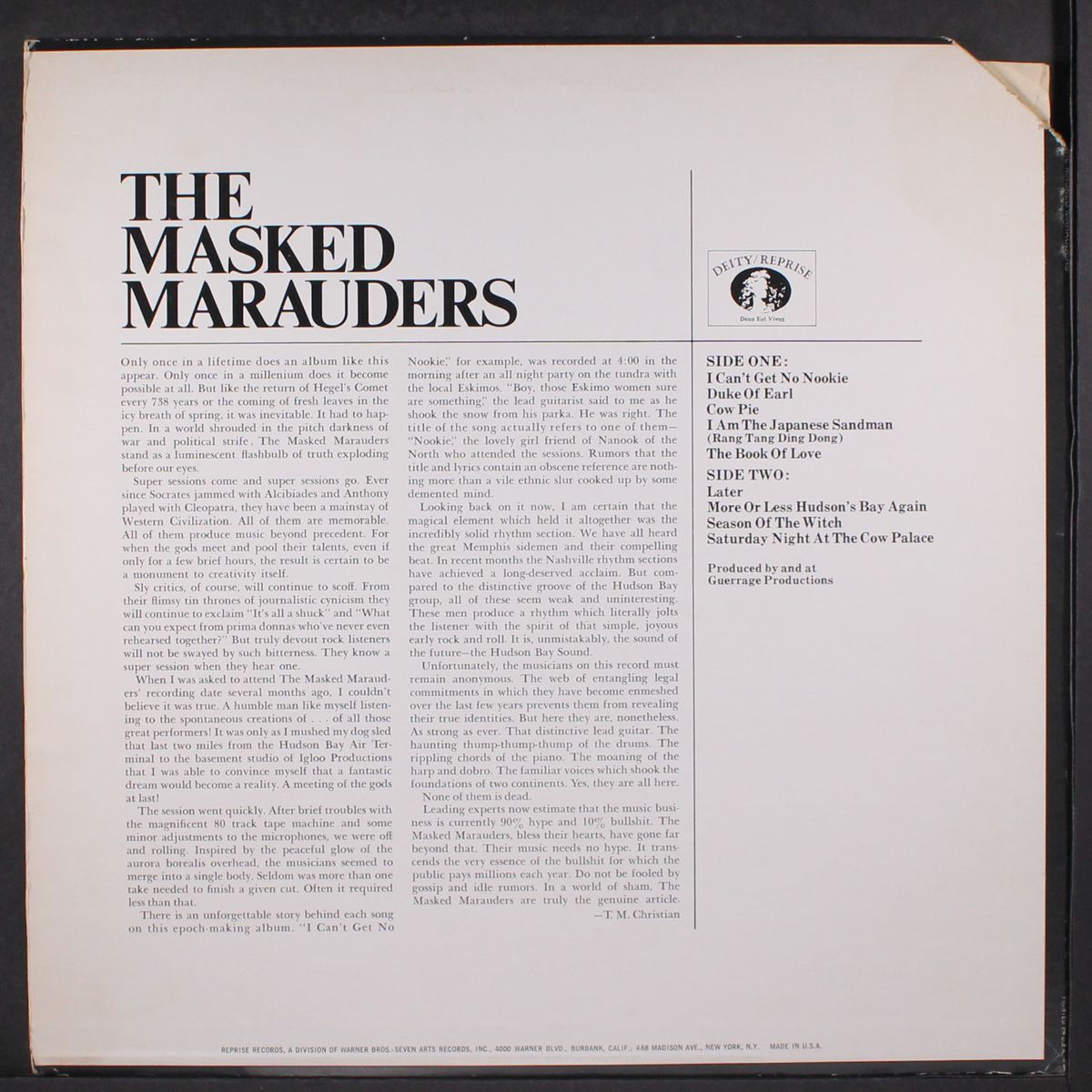 masked marauders by MASKED MARAUDERS