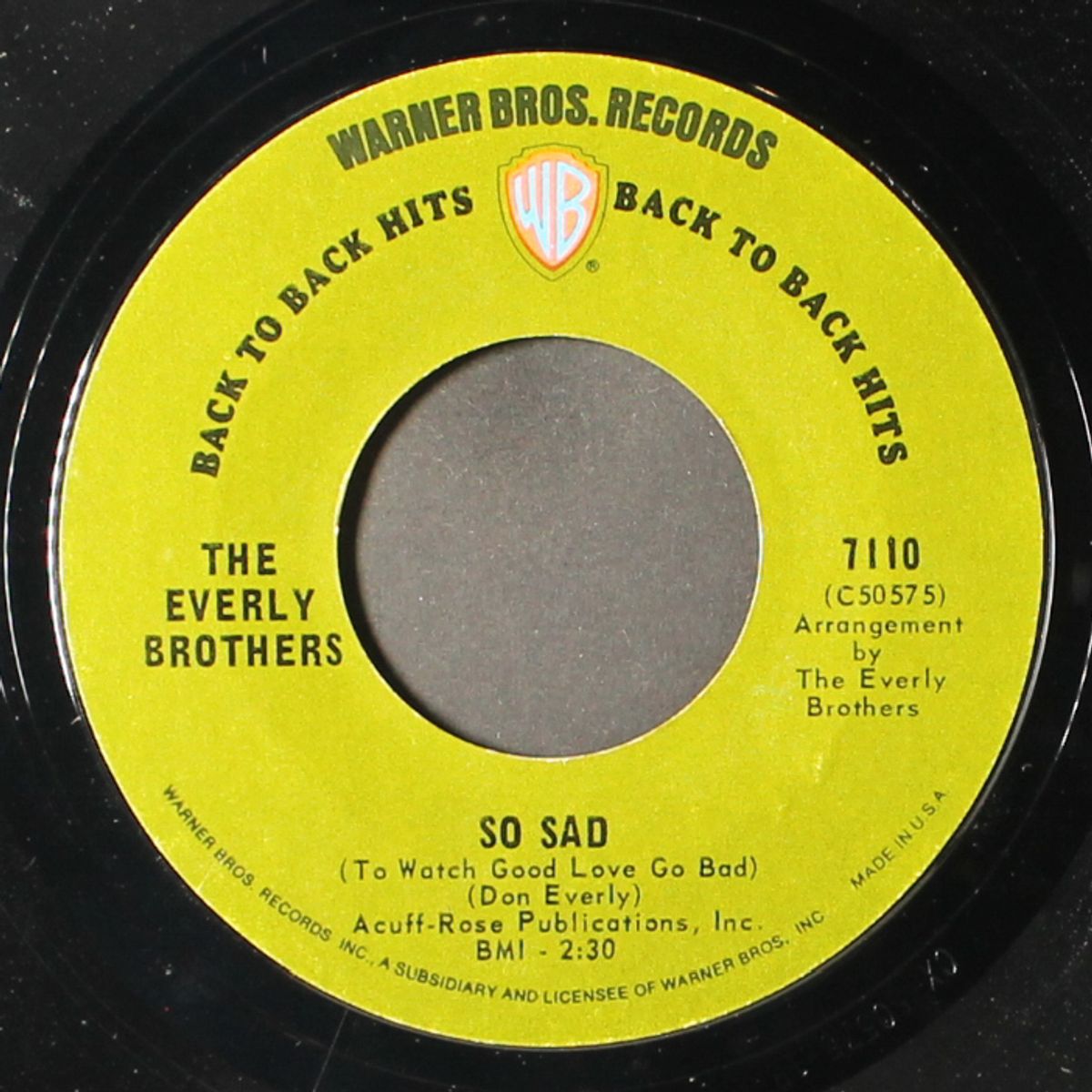 cathy's clown / so sad by EVERLY BROTHERS