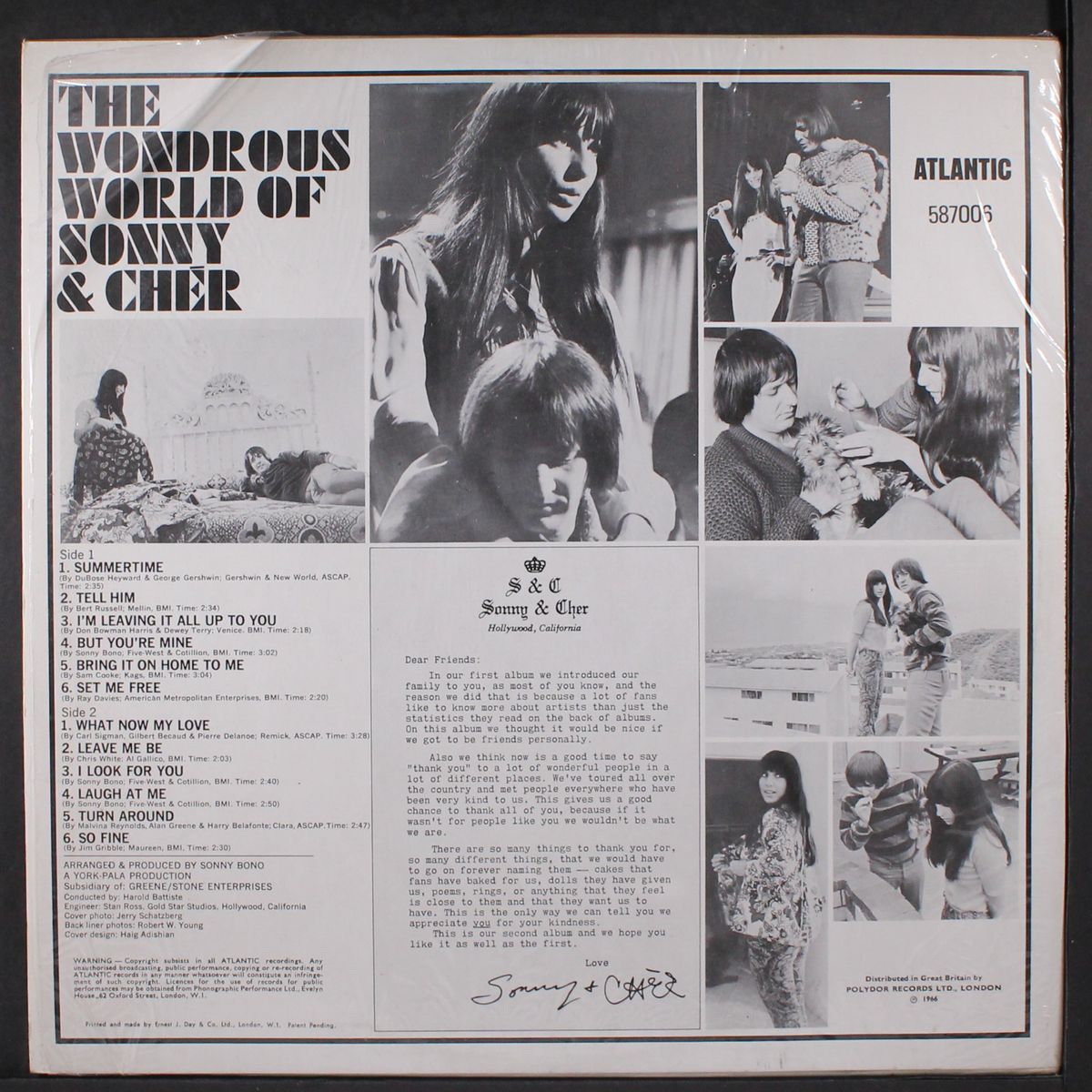 the wondrous world of sonny & cher by SONNY & CHER