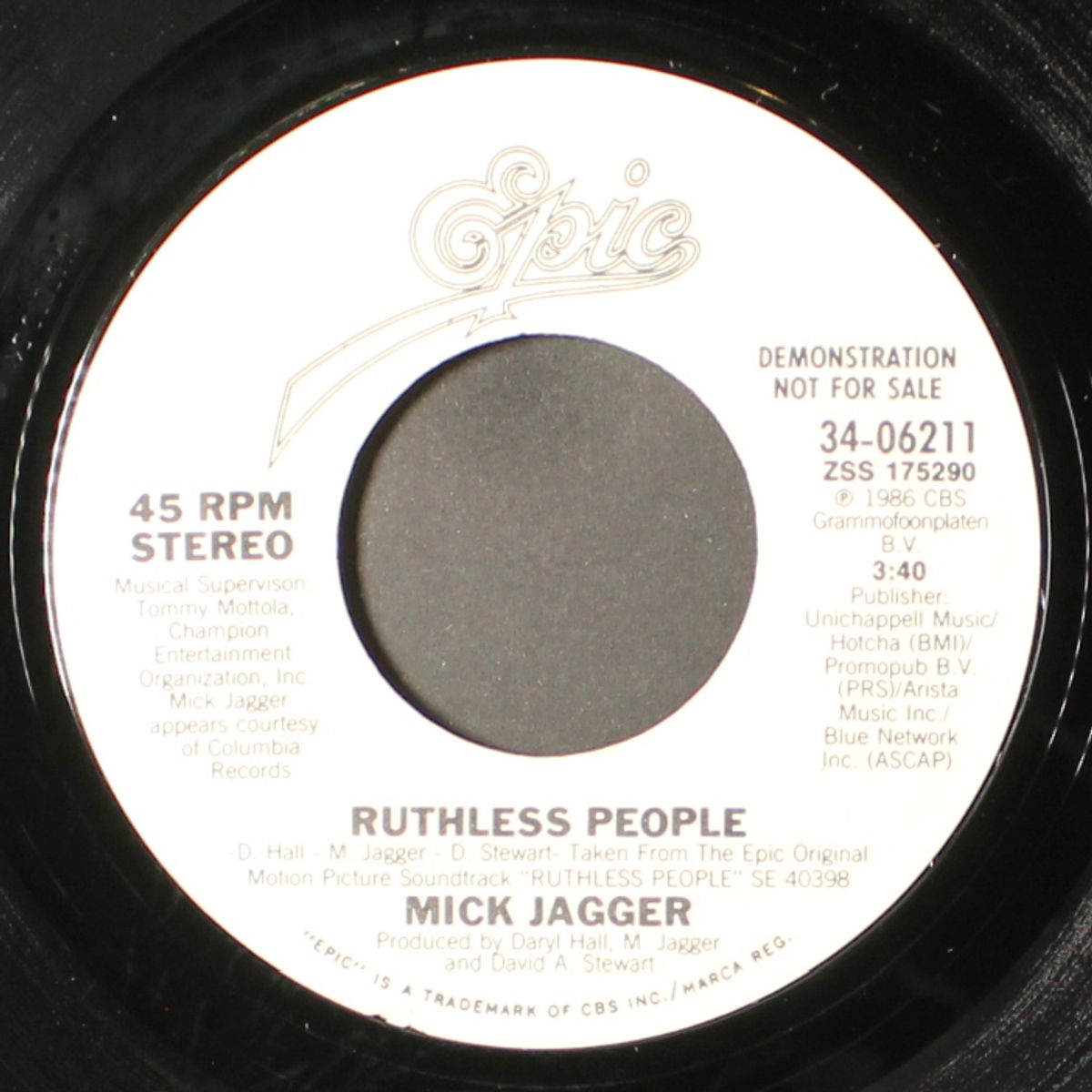 ruthless people / same by MICK JAGGER