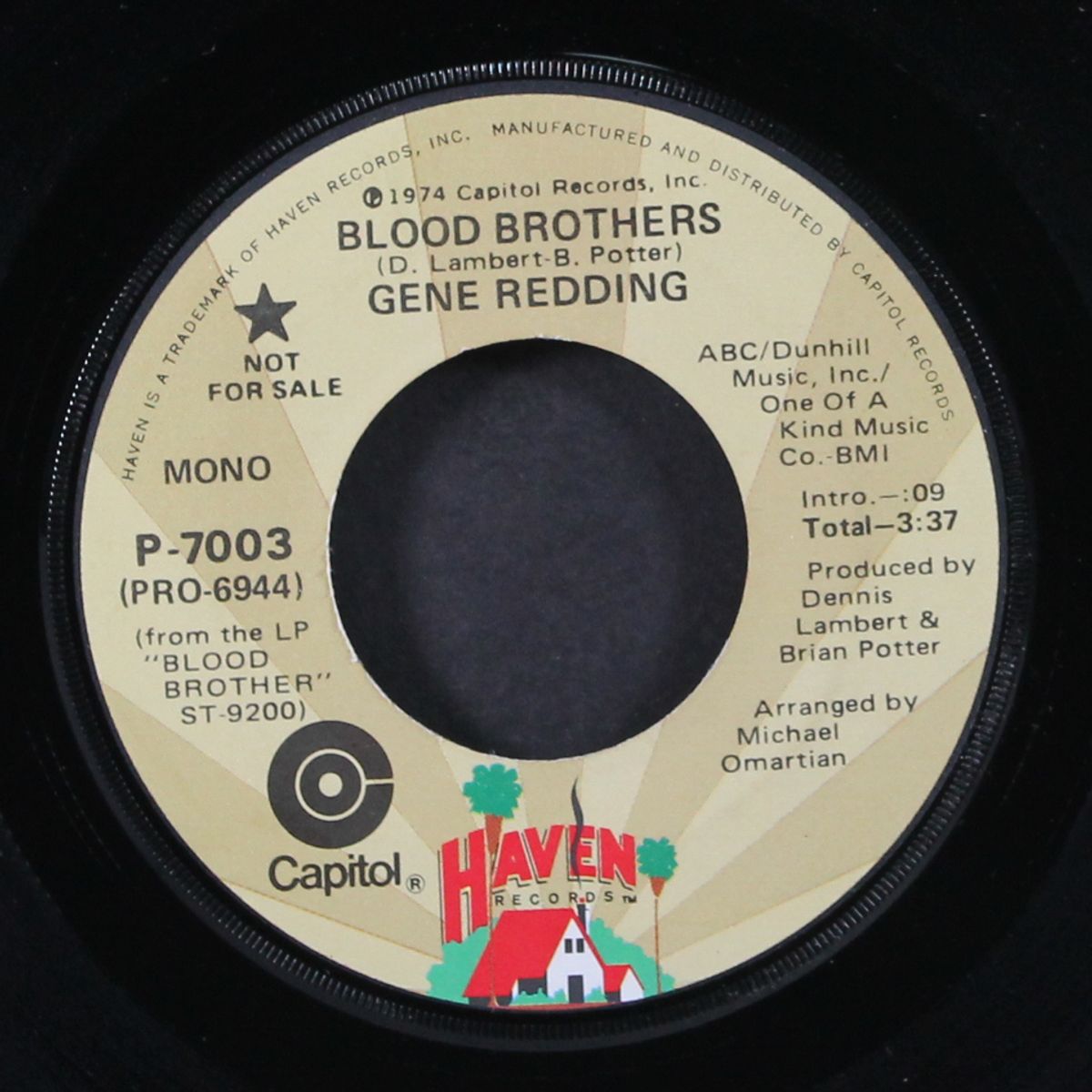 blood brothers / mono by GENE REDDING