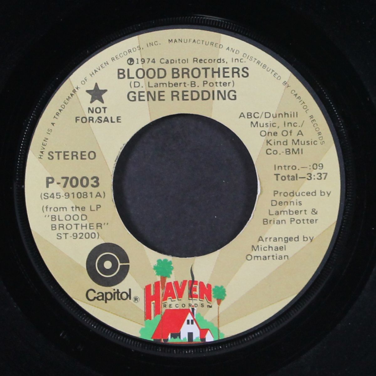 blood brothers / mono by GENE REDDING
