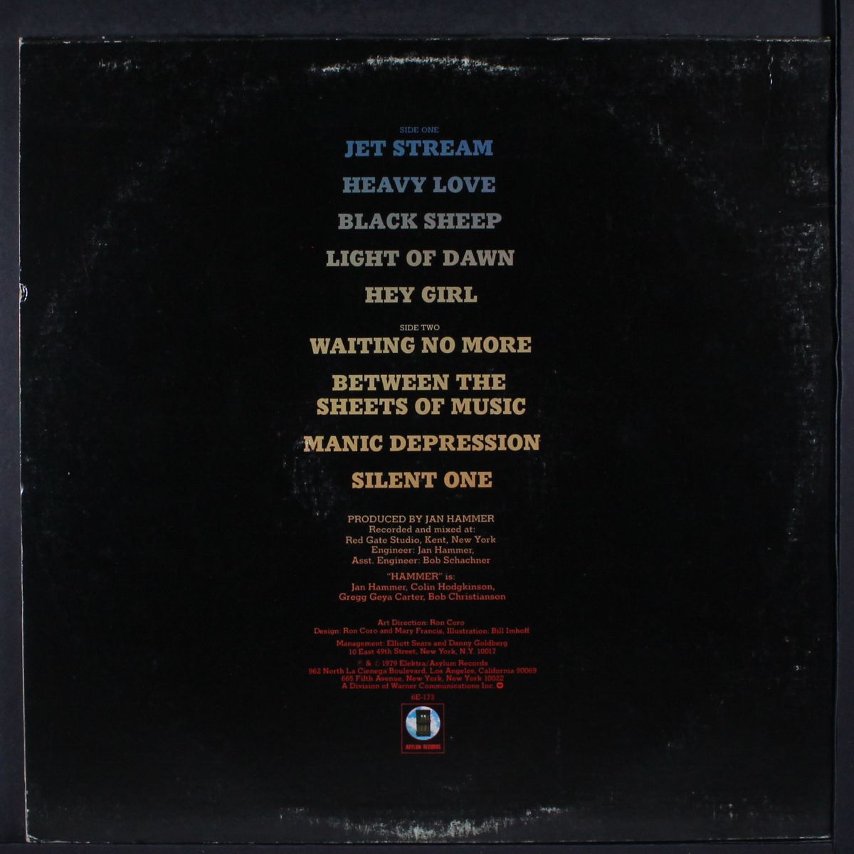 black sheep by JAN HAMMER